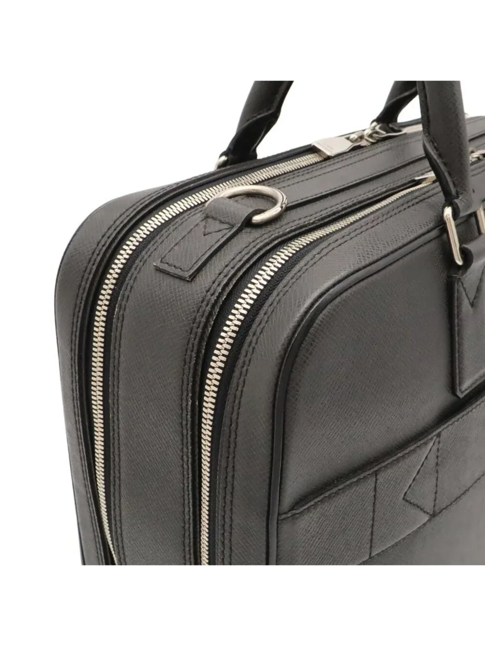 Louis Vuitton Taiga Neo Alexander Business Briefcase Leather Ardoise Black